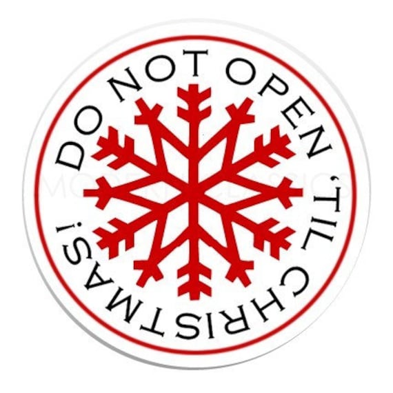 do-not-open-til-christmas-stickers