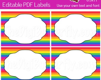 Print your own label | Etsy