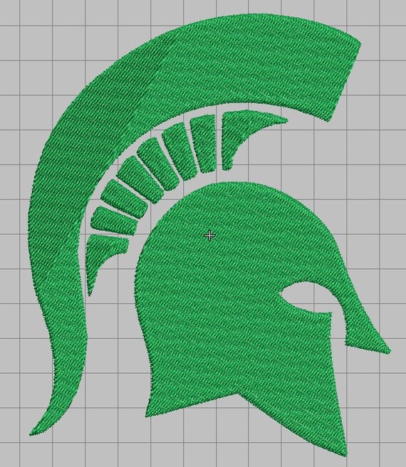 Items similar to Michigan State Spartans Embroidery Design. Sizes 4x4 ...