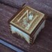 Secret Wood Box - Letters Collection - N -