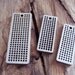DO IT YOURSELF. Wood Needlecraft Pendant, Brooch, Necklace or Earring -3 pieces Blanks Set-