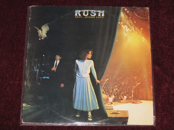 Rush Exit Stage Left Lp Double Album 