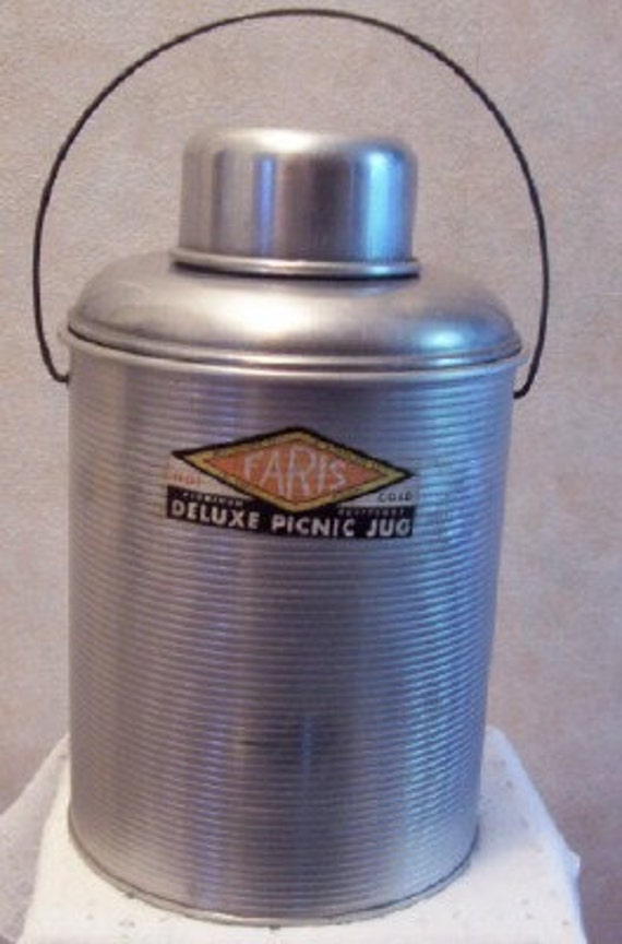 Picnic Jug Faris Deluxe Rustproof Aluminum