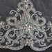 OMG Gorgeous Beaded Rhinestone Embellished Net Style Scarf - 17 x 74 Best of the Best