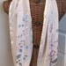 Beautiful Unique Ladies Hand Rolled Pale Pink Silk Scarf - 13 x 60 Long --- Best of the Best