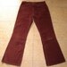 Vintage JC PENNEY PLAIN POCKETS Bootcut Flare Corduroy Jeans 32x31 Rust Cords 32 x 31