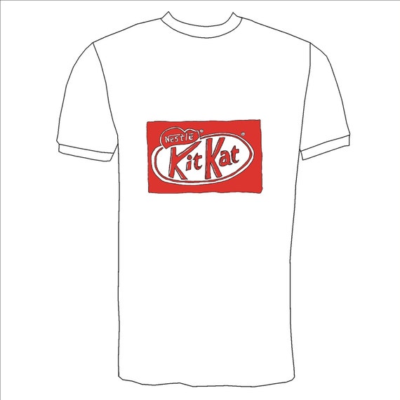 Kit Kat TShirt by snolbertogoster on Etsy