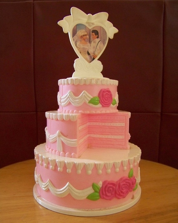 barbie and ken wedding cake topper