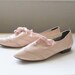 Shoes / Oxford / Pale / Pink / Flats / Lace up / Size 7.5