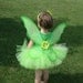3 pc. TINKERBELL costume tutu set ....Perfect Tinkerbell themed Birthday Party