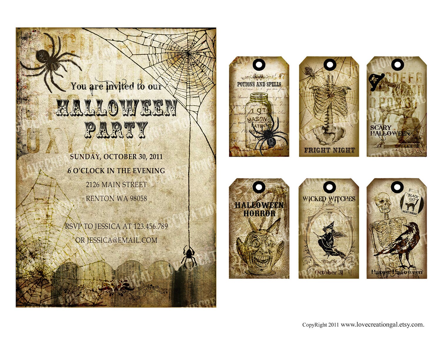 Transformative image intended for vintage halloween printable Impeccable image within vintage halloween printable