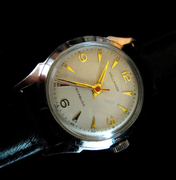 Hallmark Swiss Watch Late 50's to Mid 1960's by wierclock  