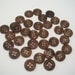 Buttons-Small Smoky Brown