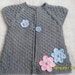Grey Raglan Sleeveless Top.