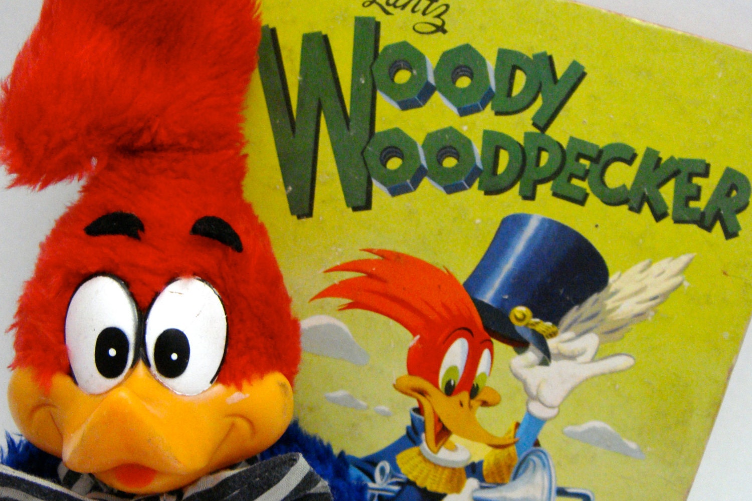 vintage woody woodpecker doll