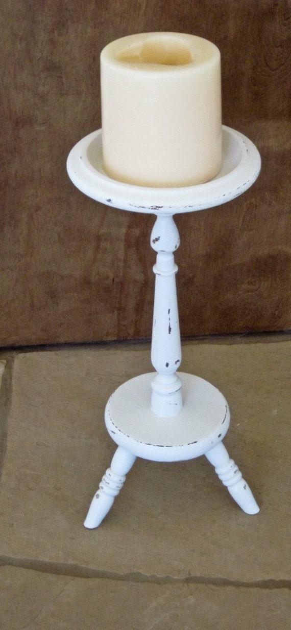 vintage ashtray stand repurposed
