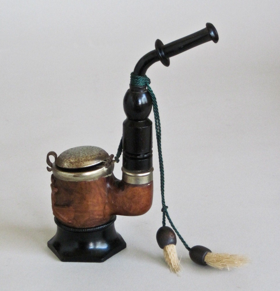 Smoking Tobacco Pipe Allmetter German Hand Carved Moose