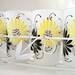Vintage Drinking Glass Shabby Chic Decor Chippy Wire Caddy
