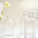 Vintage apothecary bottle collection, shabby chic vase mix