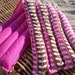 Robert Kaufman Leaf Microwaveable Heating Pad 7"x20" - Lavender from France - Primrose Mingle Pink