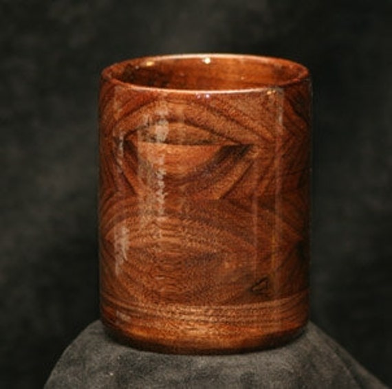 Handcrafted Wood Juice 8oz Mug Walnut Juice Cup Wood Juice