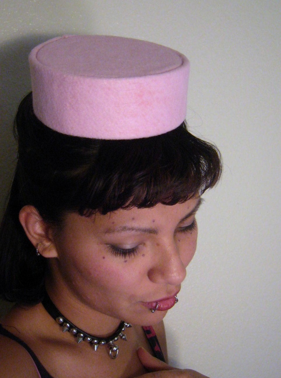 Ready to ship Pink Jackie Kennedy pill box hat