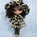Neo Takara Blythe outfits, Clothing, Cloth set 4 pcs long sleeve shirt pants hat bag B231