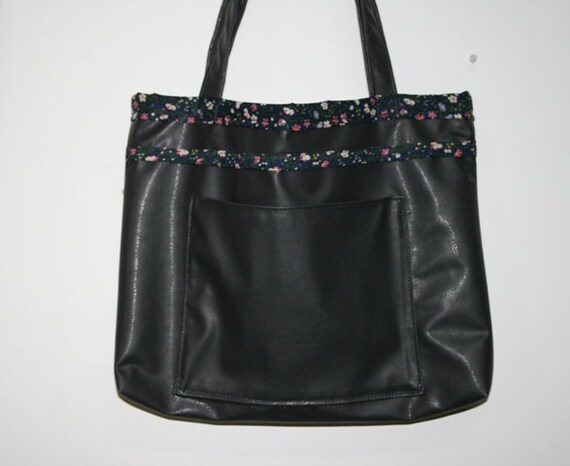 Tote Bag, Bags, Handmade Synthetic Leather Bag