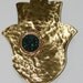 Chamsa, home decor brass & copper Hamsa in a gift box