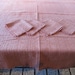 Beautiful, Hand Dyed Natural Fabric Table and Napkin Set