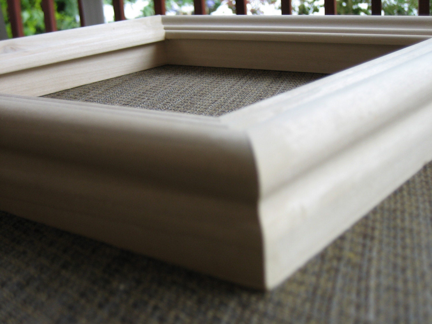 Unfinished Solid Wood Picture Frames Bulk Set of 10 8x8