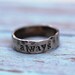New Design.....The RUSTIC Unisex Ring