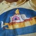 Pre Loved Sale ... Hand Painted Yellow Submarine Baby Onesie