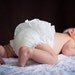 Newborn Diaper Cover- White