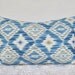 Pillow Cover Blue IKAT 16 x 24 Double Sided