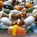 Long Strand African Glass Beads - 12x9mm to 18x10mm - Coloful Wound Glass - Nigerian Bida Beads