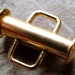 RESERVED LISTING for rrws - 14k Gold Filled Open Bar Clasp - 16mm - Multi-Strand Slide Bar with Side Lock - Wide Clasp - Qty 1
