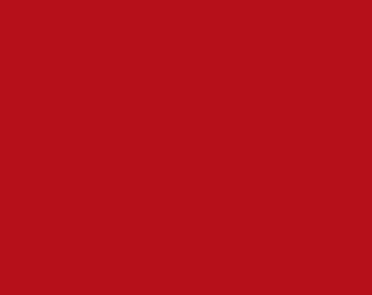 Solid Red Flannel, 1 Yard