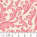 Pink Flourish Paisley Fabric, Sweet Nothings for Riley Blake, Sweet Swirls Print in Pink, 20 Inches
