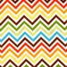 Remix By Ann Kelle for Robert Kaufman Zig Zag in Bermuda Multi Color, 1 Yard