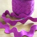 Jumbo Ric Rac in Purple, 1 Yard