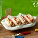 Hot Dog Platter 1/12 dollhouse miniature
