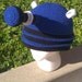 Dalek Hat BLUE--Inspired by Doctor Who