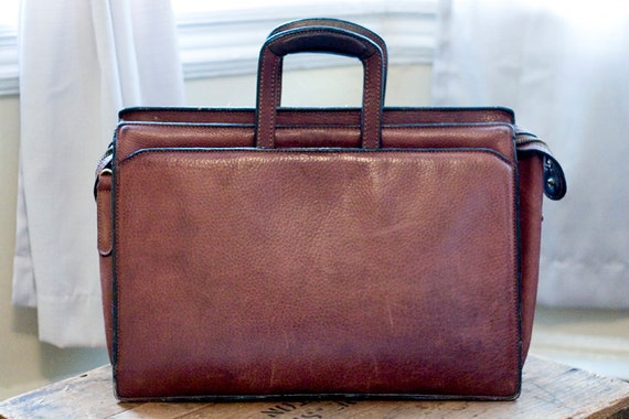 joseph daniel leather briefcase