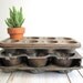 collection of vintage muffin tins