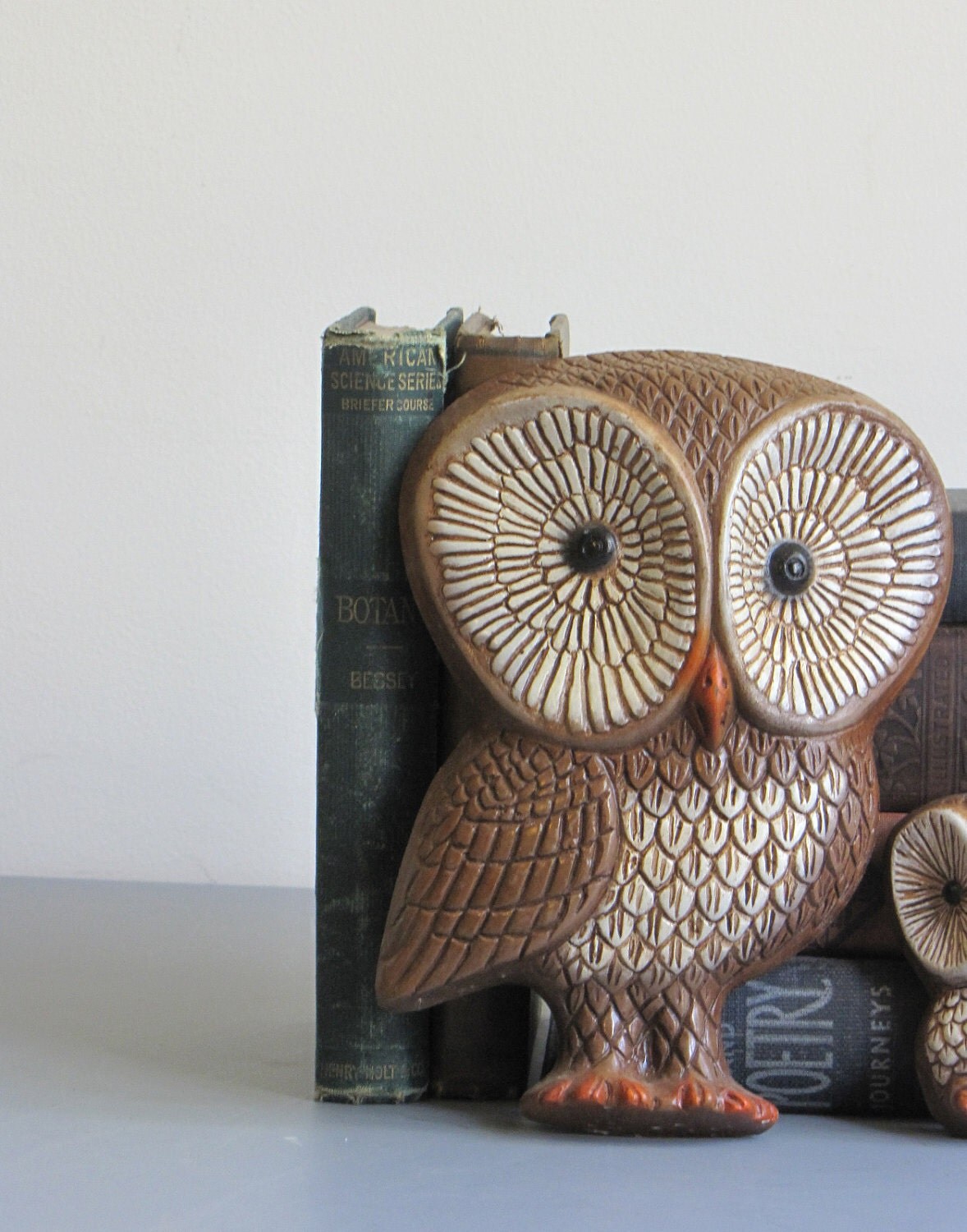 vintage owl wall hangings