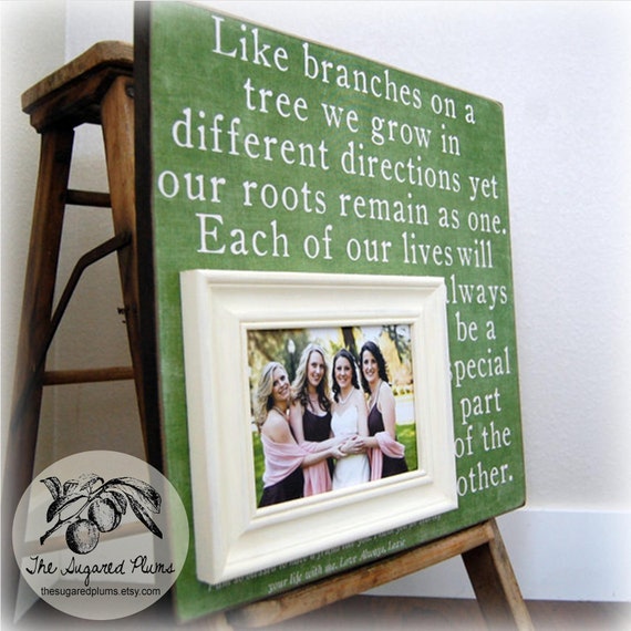 Honor,  bridesmaid sisters Sorority, for Bridesmaid, of Sister Best Friend Frame, gifts Maid