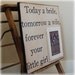 16x16 Personalized Picture Frame -Plaque/Wedding/Dad/Father of the Bride