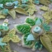 Mint Green Lace Applique