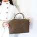 Brown Briefcase - Vintage 1970s Bag, Jolin / Business Bag